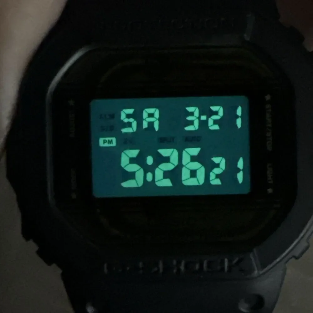 Casio G-Shock 3229 DW-5600NE Men Watch 43mm New Era Black 200M Alarm New Battery